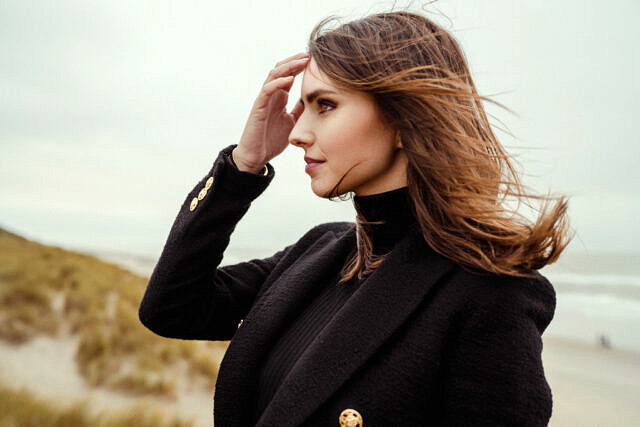 Romee portret shoot Oostkapelle